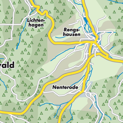Übersichtsplan Knüllwald