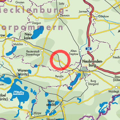 Landkarte Knorrendorf