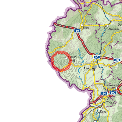 Landkarte Koxhausen