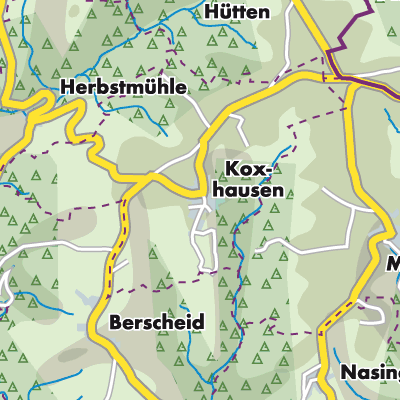Übersichtsplan Koxhausen