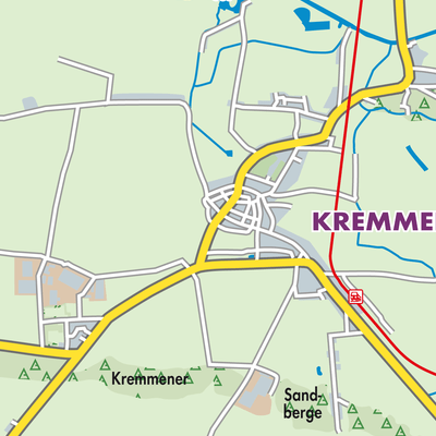 Übersichtsplan Kremmen