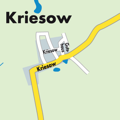 Stadtplan Kriesow