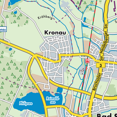 Übersichtsplan Kronau