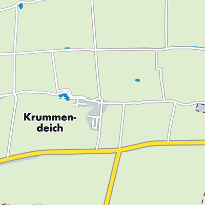 Übersichtsplan Krummendeich