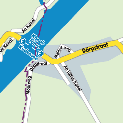 Stadtplan Kudensee
