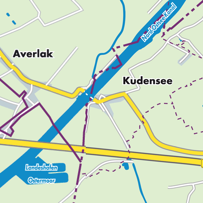 Übersichtsplan Kudensee