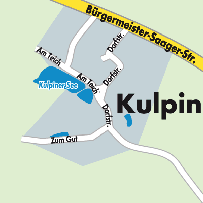 Stadtplan Kulpin