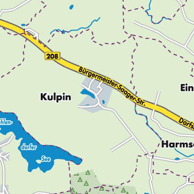 Übersichtsplan Kulpin