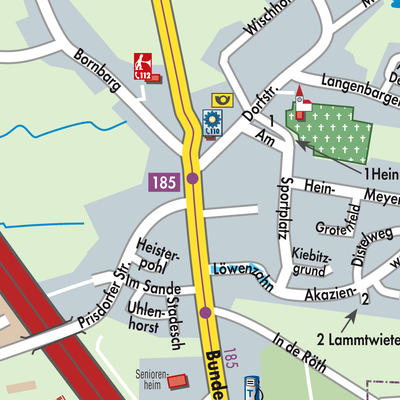Stadtplan Kummerfeld