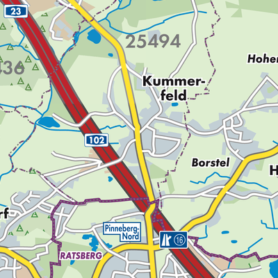 Übersichtsplan Kummerfeld