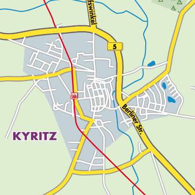 Übersichtsplan Kyritz