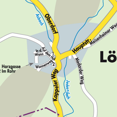 Stadtplan Löllbach