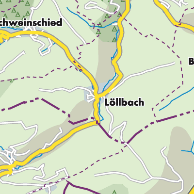 Übersichtsplan Löllbach