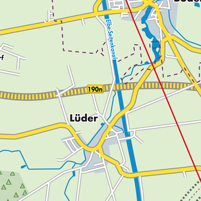Übersichtsplan Lüder