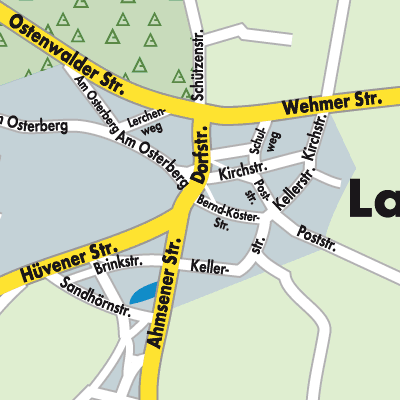 Stadtplan Lahn