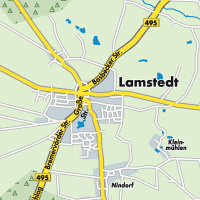 Übersichtsplan Lamstedt