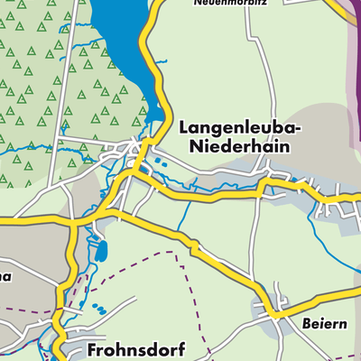 Übersichtsplan Langenleuba-Niederhain