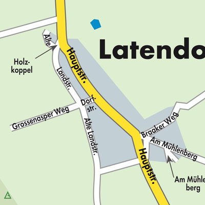 Stadtplan Latendorf