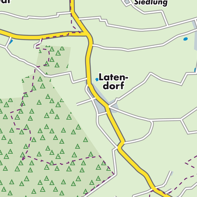 Übersichtsplan Latendorf