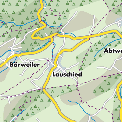 Übersichtsplan Lauschied