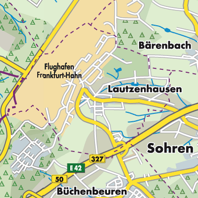 Übersichtsplan Lautzenhausen