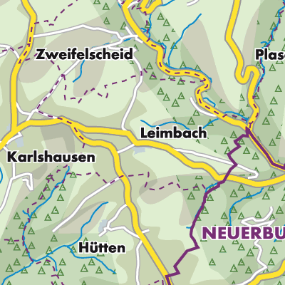 Übersichtsplan Leimbach