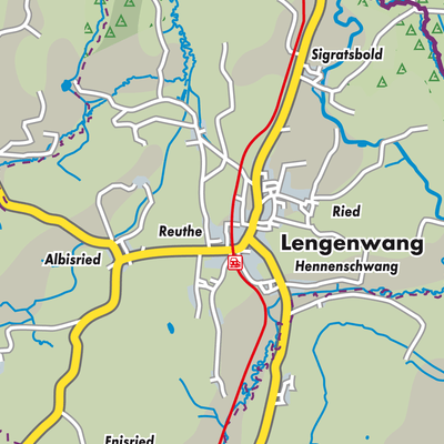 Übersichtsplan Lengenwang
