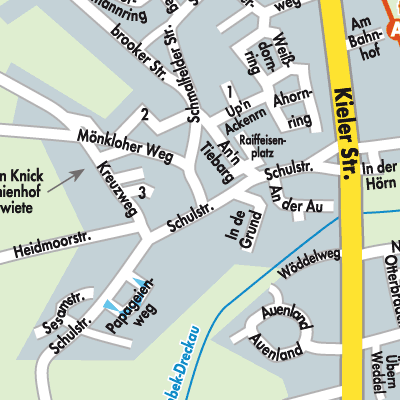 Stadtplan Lentföhrden