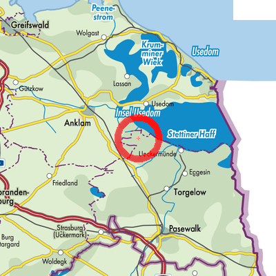 Landkarte Leopoldshagen