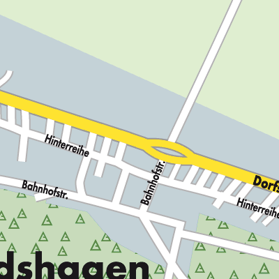 Stadtplan Leopoldshagen