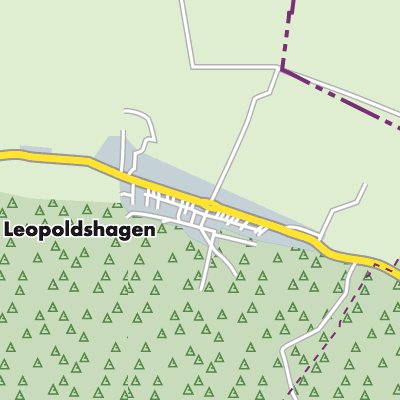 Übersichtsplan Leopoldshagen