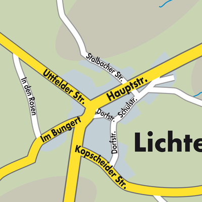 Stadtplan Lichtenborn