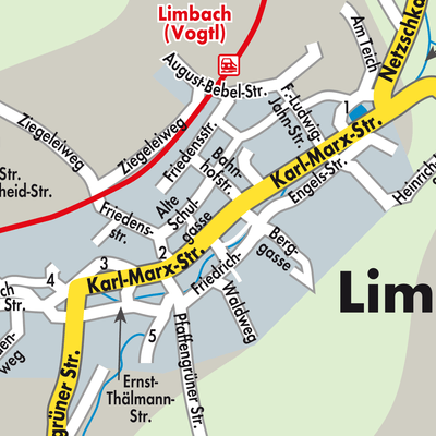 Stadtplan Limbach