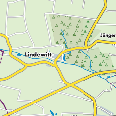 Übersichtsplan Lindewitt