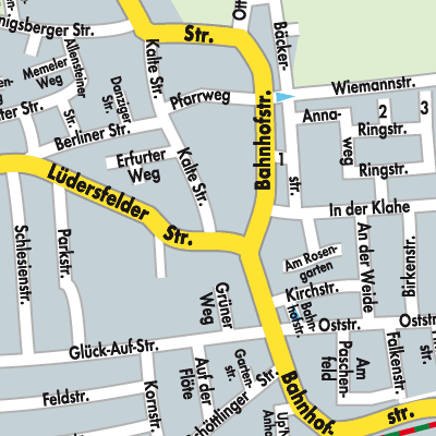 Stadtplan Lindhorst