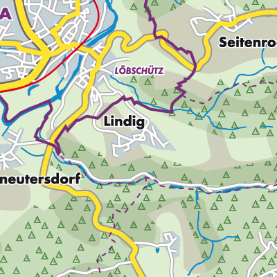 Übersichtsplan Lindig
