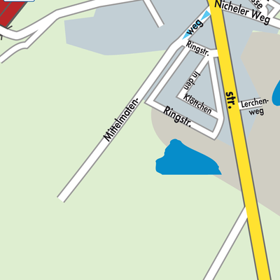 Stadtplan Linthe