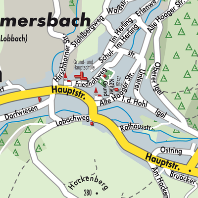 Stadtplan Lobbach