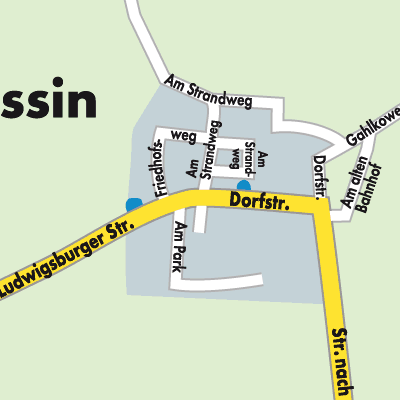 Stadtplan Loissin