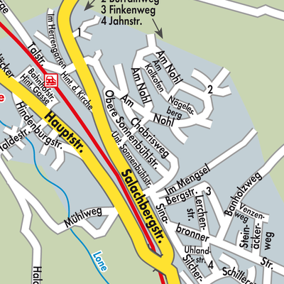 Stadtplan Lonsee
