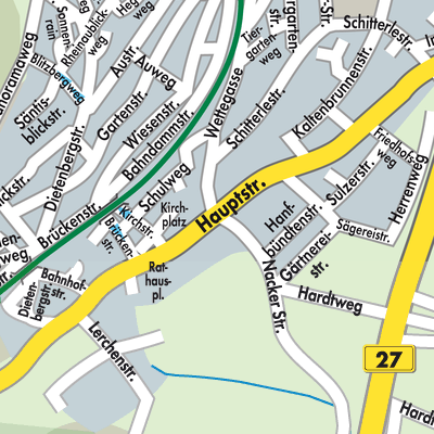 Stadtplan Lottstetten