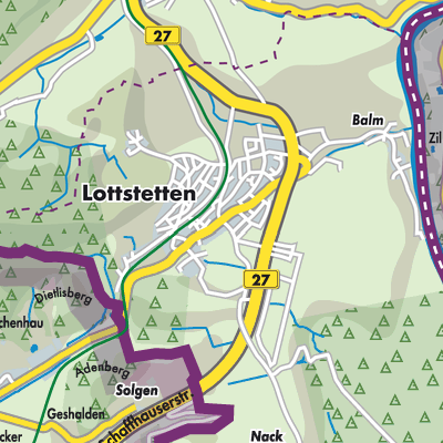 Übersichtsplan Lottstetten