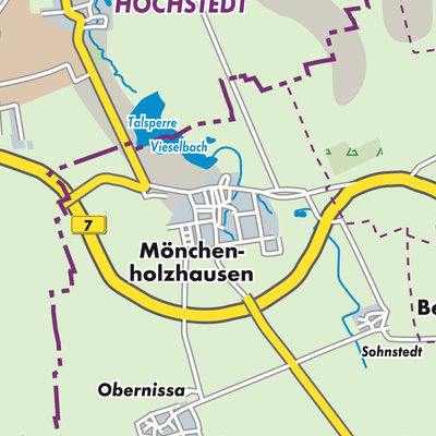 Übersichtsplan Mönchenholzhausen