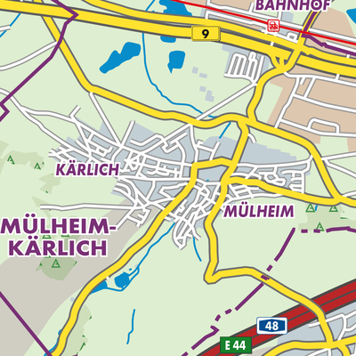 Übersichtsplan Mülheim-Kärlich