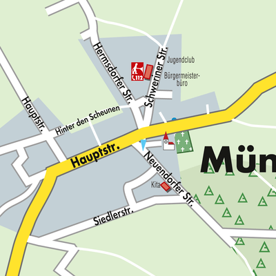 Stadtplan Münchehofe
