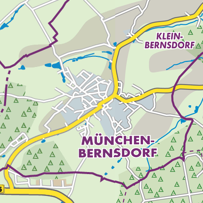Übersichtsplan Münchenbernsdorf