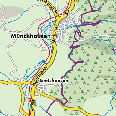 Übersichtsplan Münchhausen