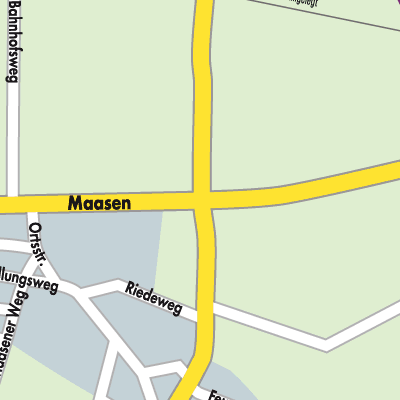 Stadtplan Maasen