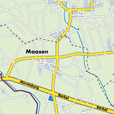 Übersichtsplan Maasen