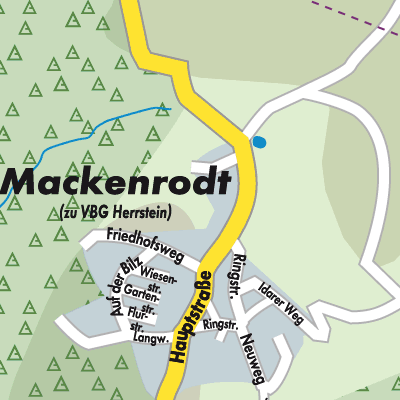 Stadtplan Mackenrodt